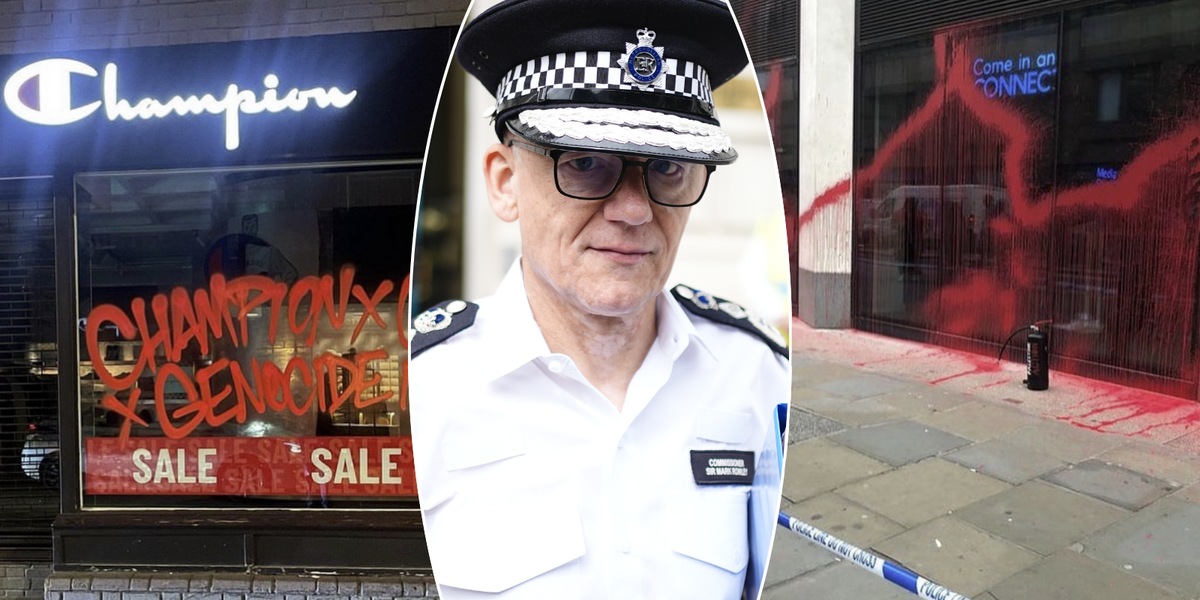 NextImg:Met police risks sparking 'two-tier policing' outrage after businesses targeted with antisemitic graffiti