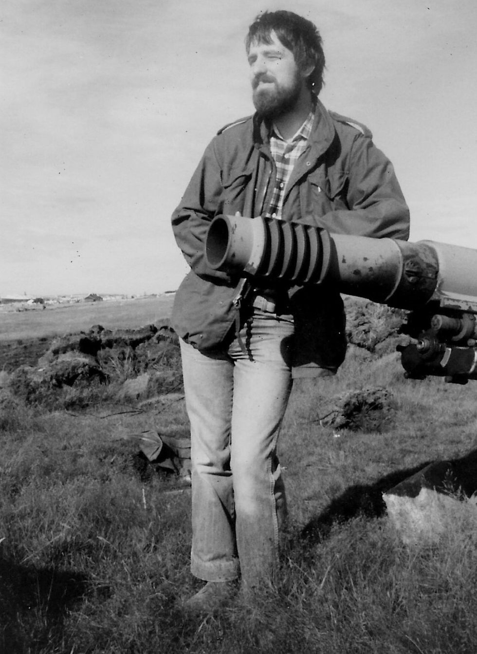 Graham Bound during the invasion