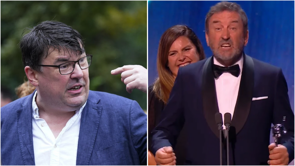 Graham Linehan and Lee Mack