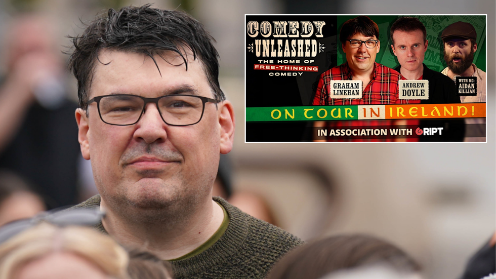 Graham Linehan/Event poster