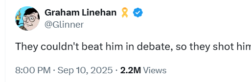 Graham Linehan X post