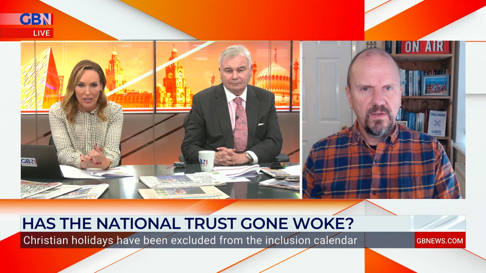 Graham Nicholls appears on GB News