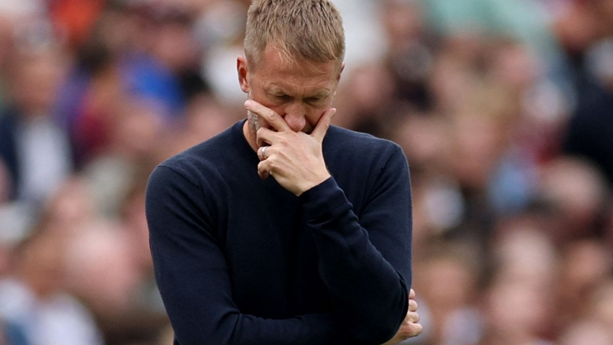 Graham Potter is on the brink of the sack at West Ham