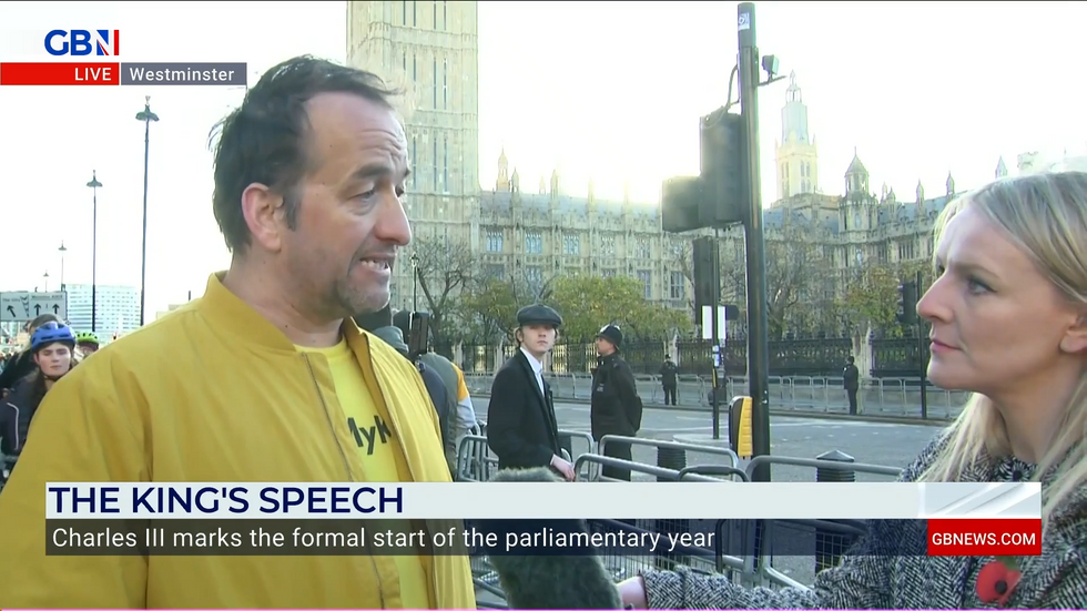 Graham Smith appears on GB News