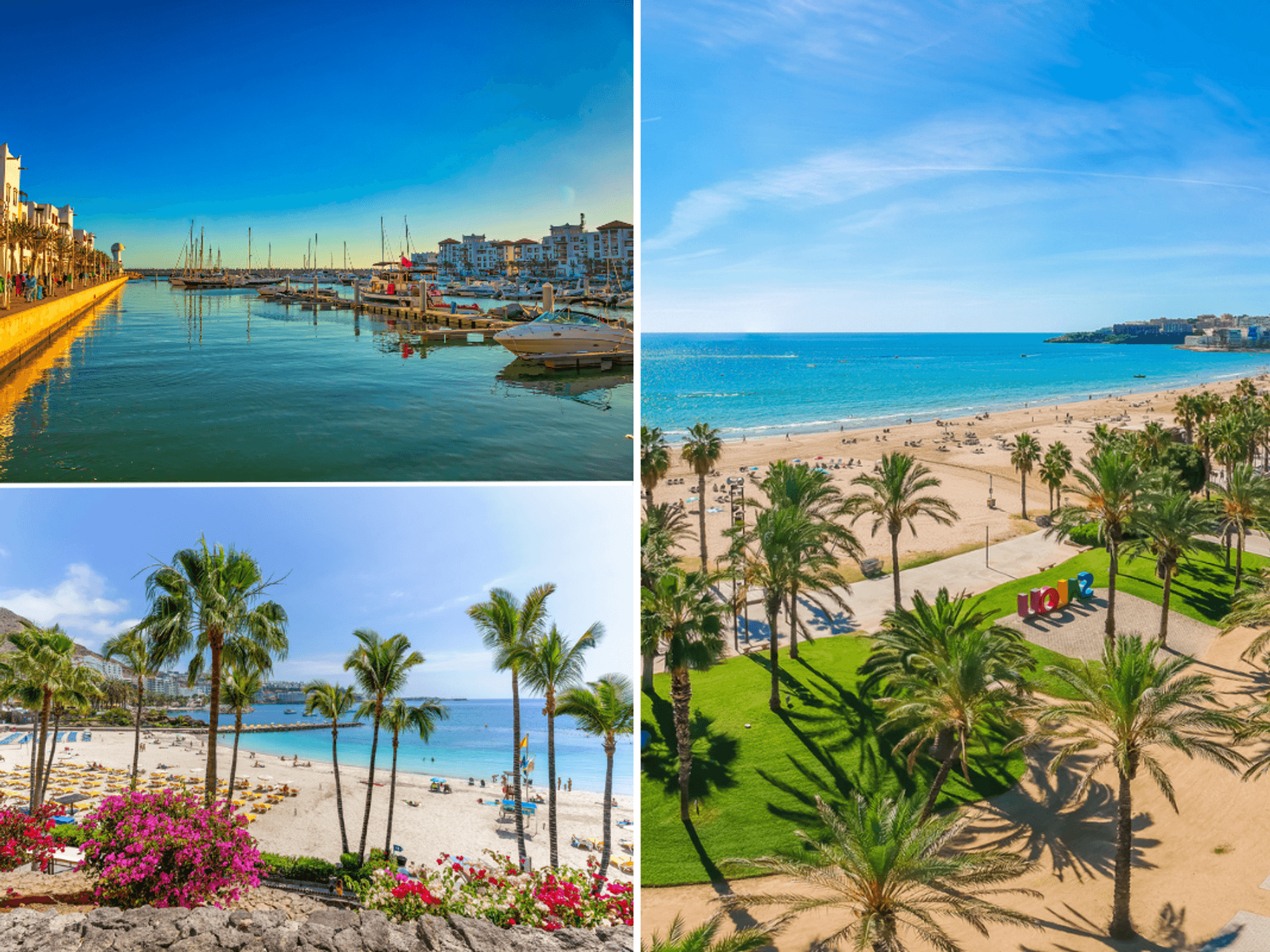 Gran Canaria, Spain / Agadir, Morocco / Tarragona, Costa Dorada Spain
