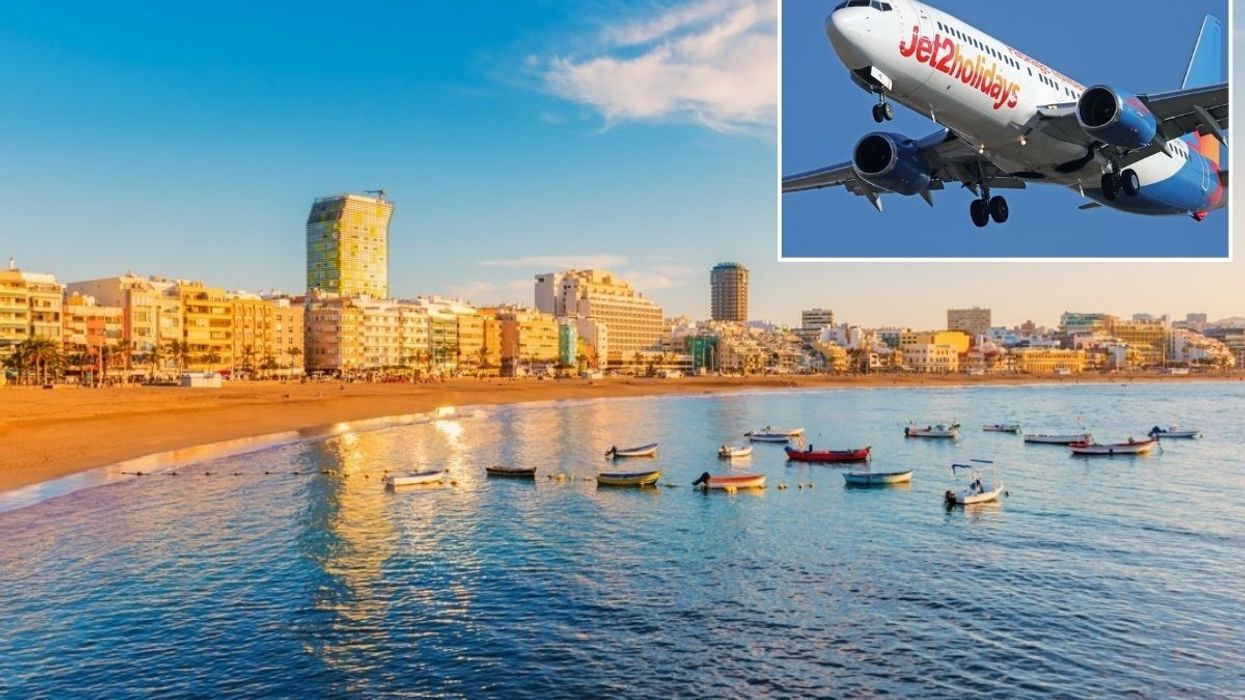 Gran Canaria, Spain / Jet2 plane