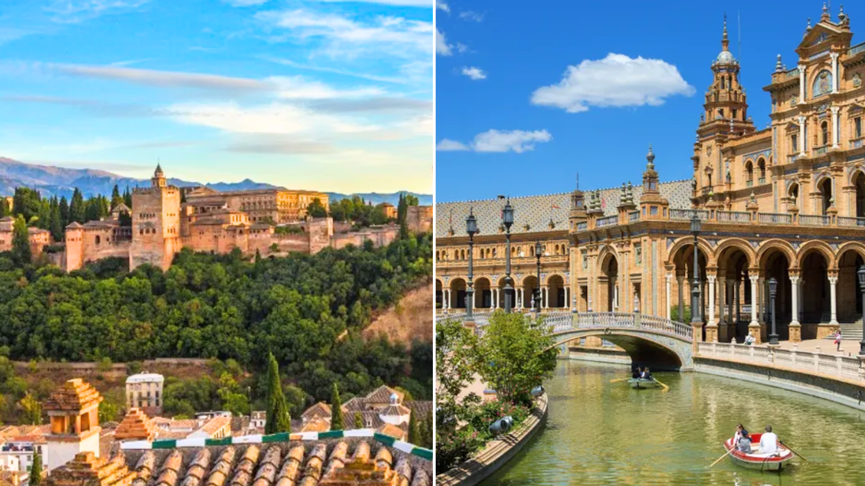 Granada spain / Plaza de Espana, Seville