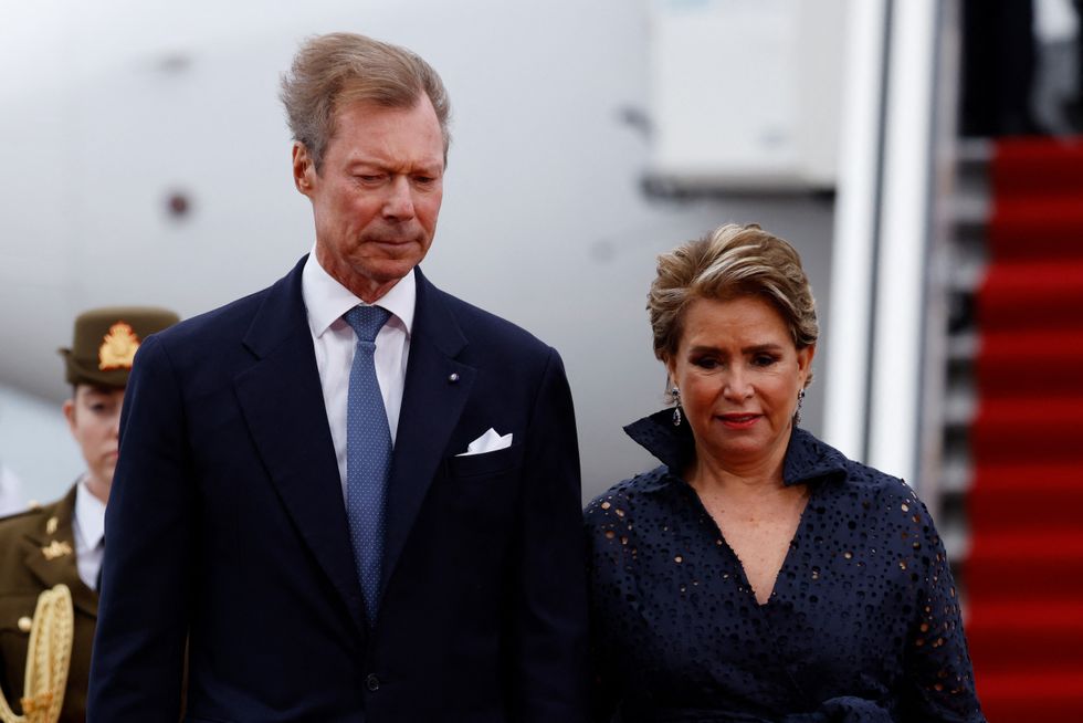 Grand Duke Henri and Grand Duchess Maria Teresa