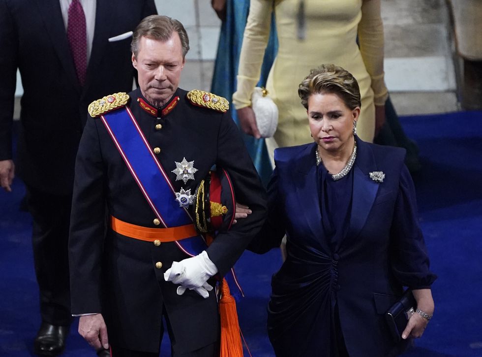 Grand Duke Henri of Luxembourg and Grand Duchess Maria Teresa