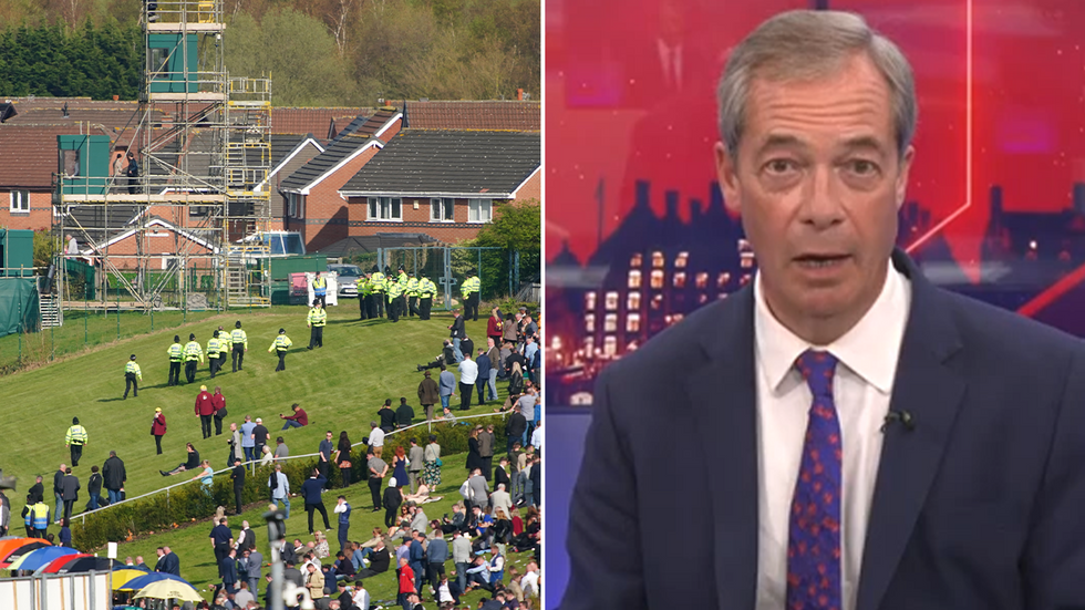 Grand National protests and Nigel Farage