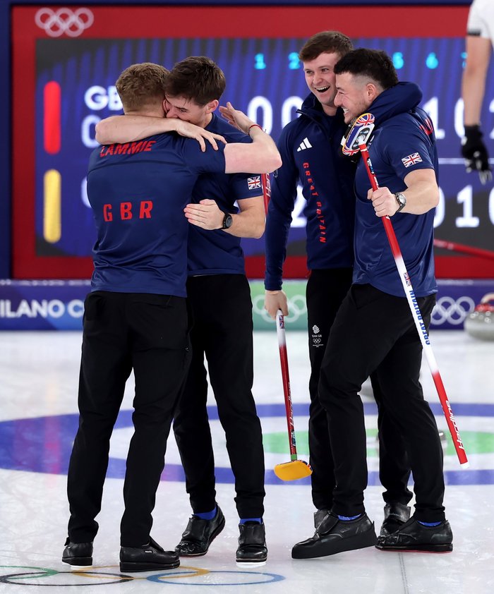 Grant Hardie, Hammy McMillan, Bruce Mouat and Bobby Lammie