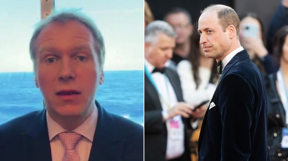 Grant Harrold and Prince William