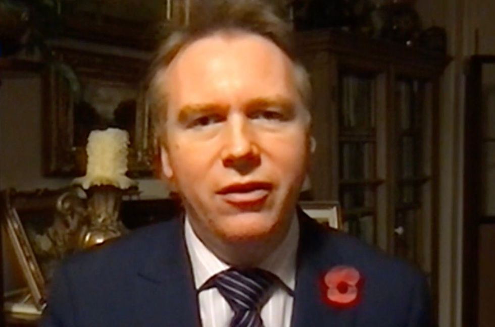 Grant Harrold said the Queen will look down with pride at the job King Charles is doing.