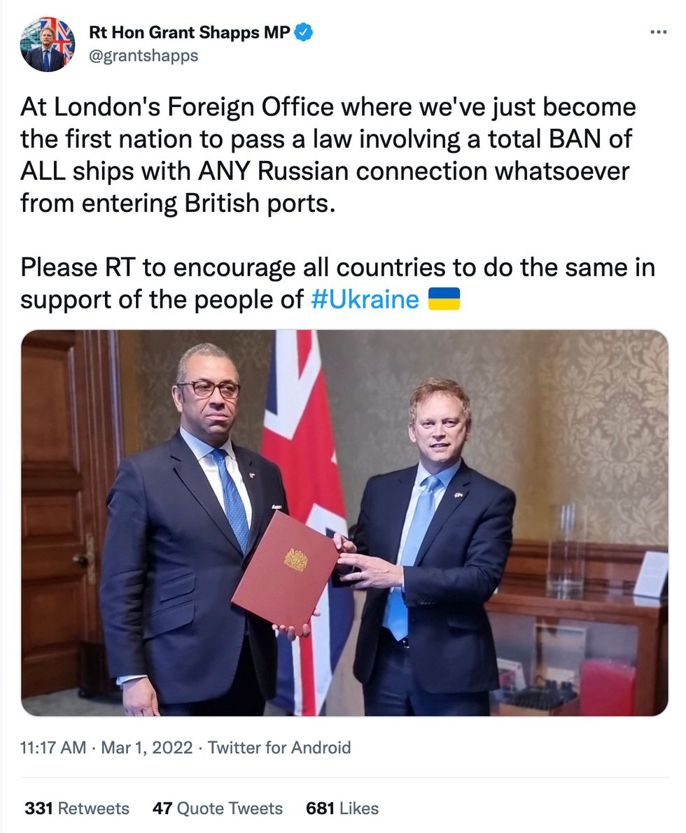 Grant Shapps and James Cleverley