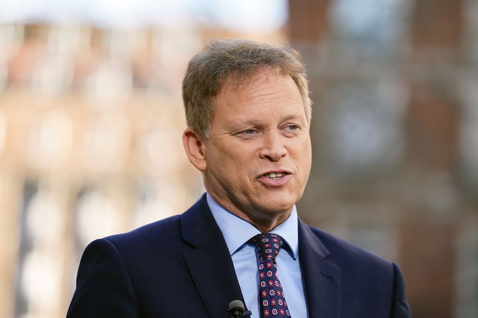 Grant Shapps being interviewed