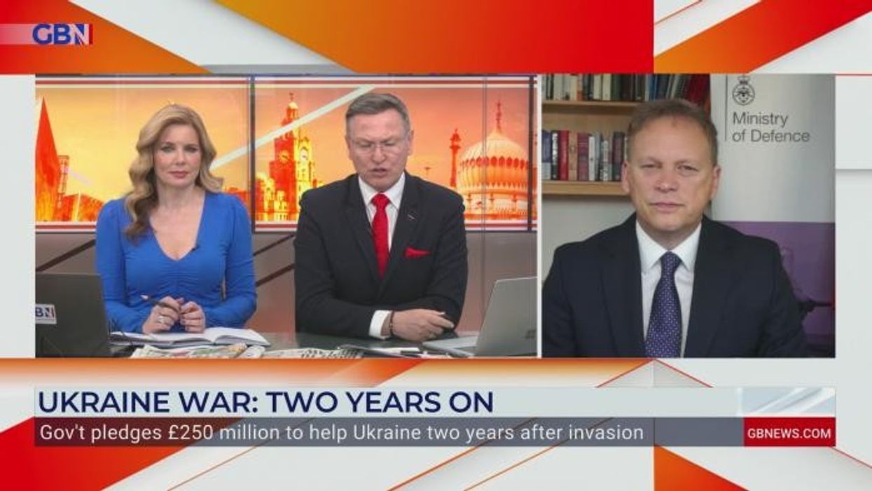 ‘We will stand by Ukraine as long as it takes’ Defence Secretary Grant Shapps vows that Britain will keep helping