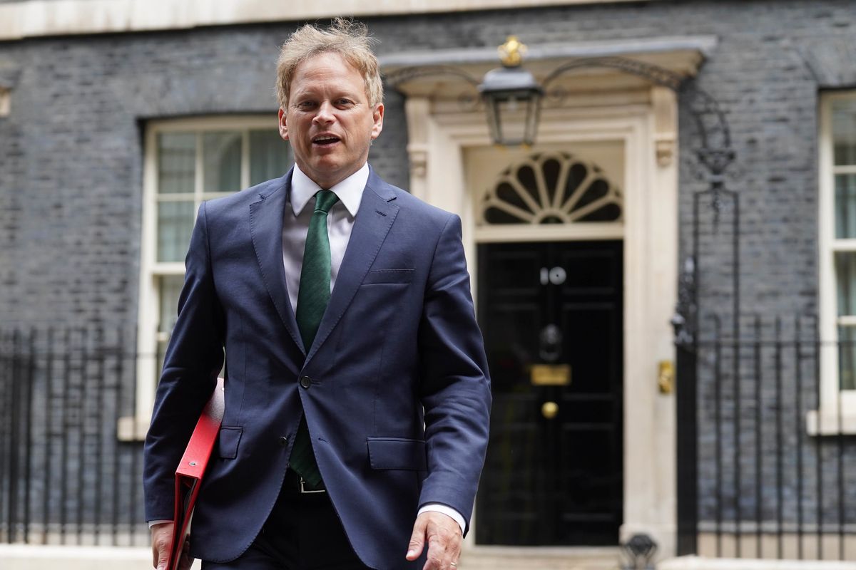 Grant Shapps, Secretary of State for Energy Security and Net Zero leaves 10 Downing Street