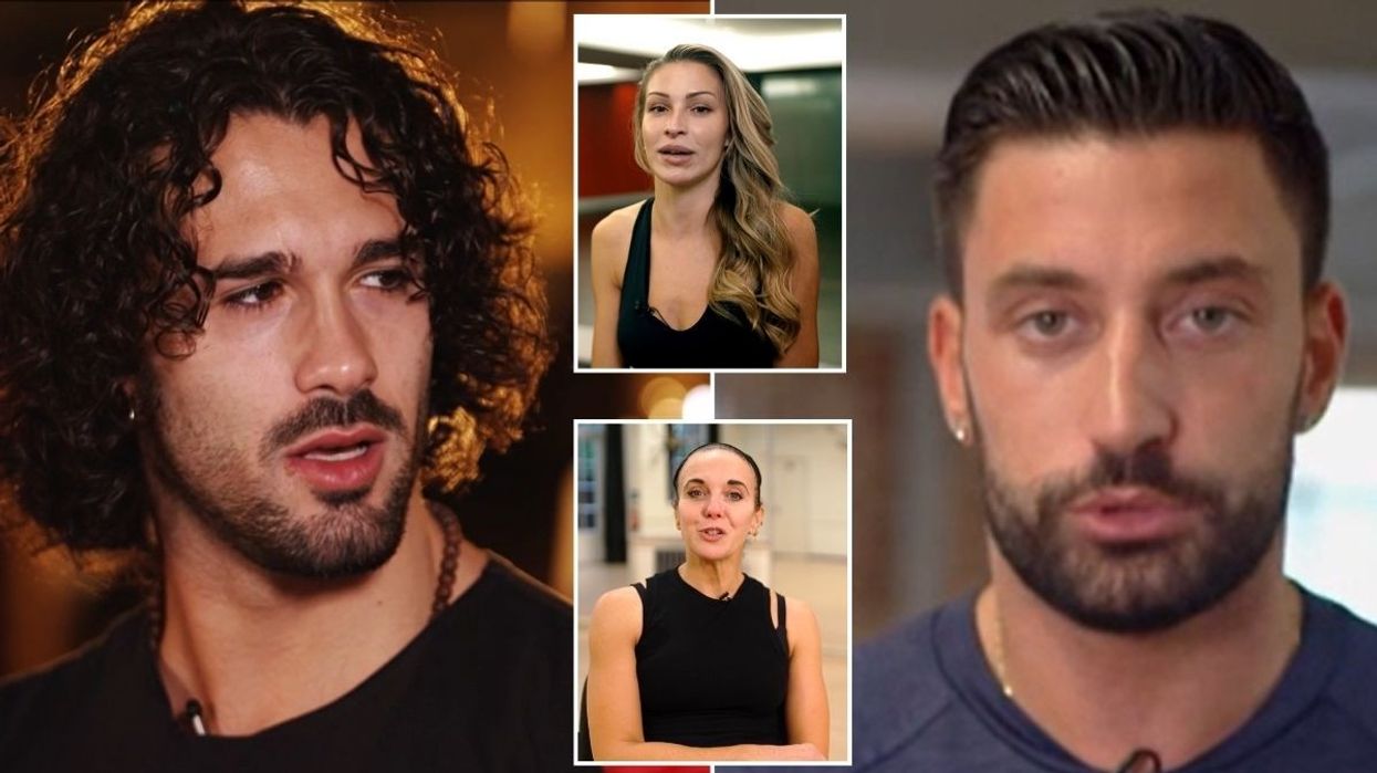 Graziano Di Prima, Zara McDermott, Amanda Abbington and Giovanni Pernice