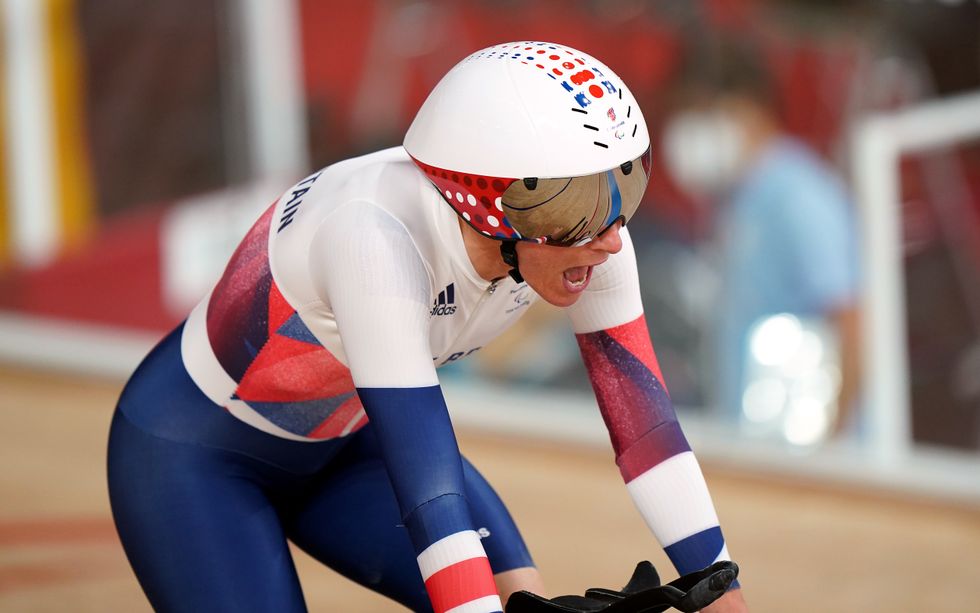 Great Britain's Dame Sarah Storey