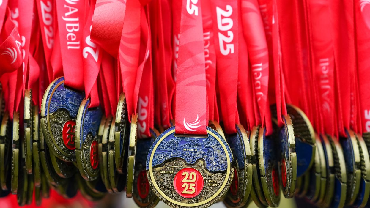 Great North Run medals