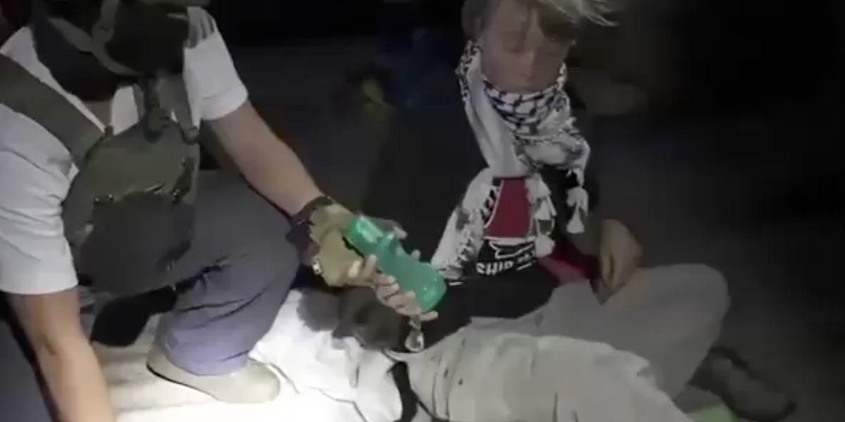 NextImg:Greta Thunberg claims she was 'tortured and starved' after being taken into Israeli custody