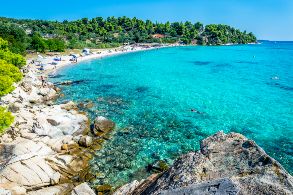 Greece beach