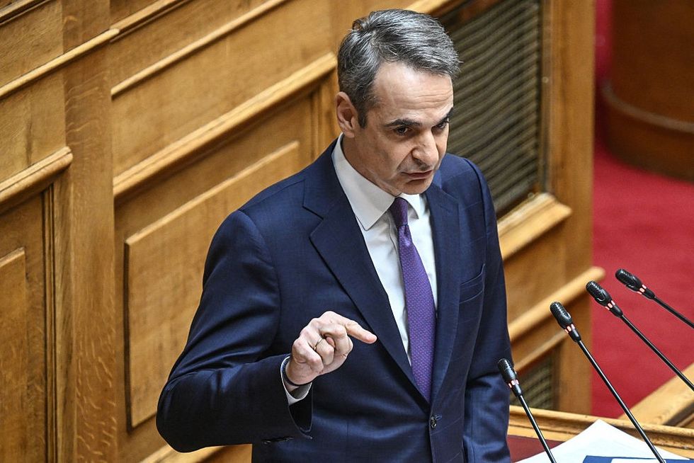 Greek Prime Minister Kyriakos Mitsotakis\u200b
