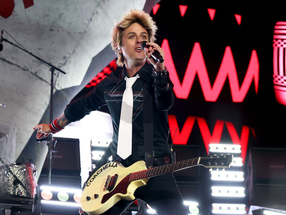 Green Day singer Billie Joe Armstrong