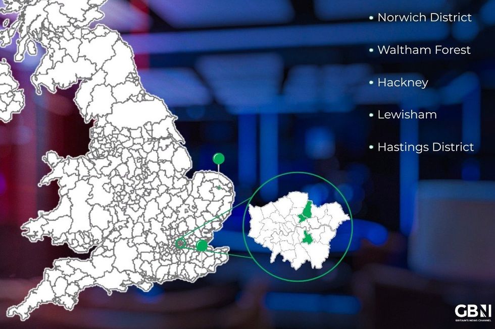 Green Party areas