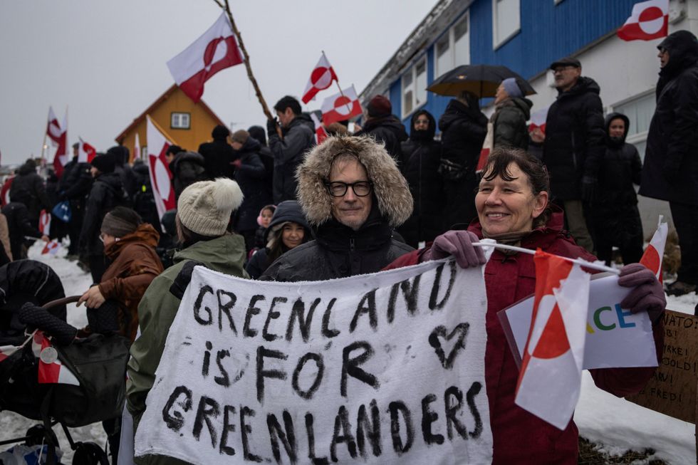 Greenland protest