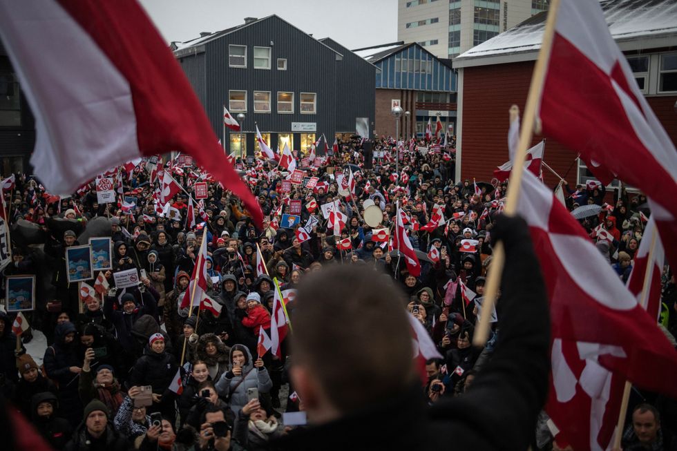 Greenland protest