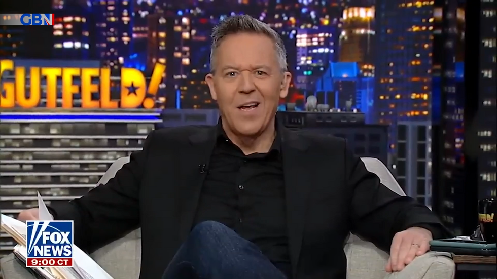 Greg Gutfeld presents on Fox News
