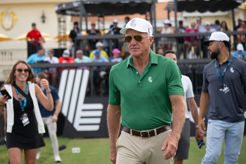 Greg Norman has already given up on accreditation with the OWGR