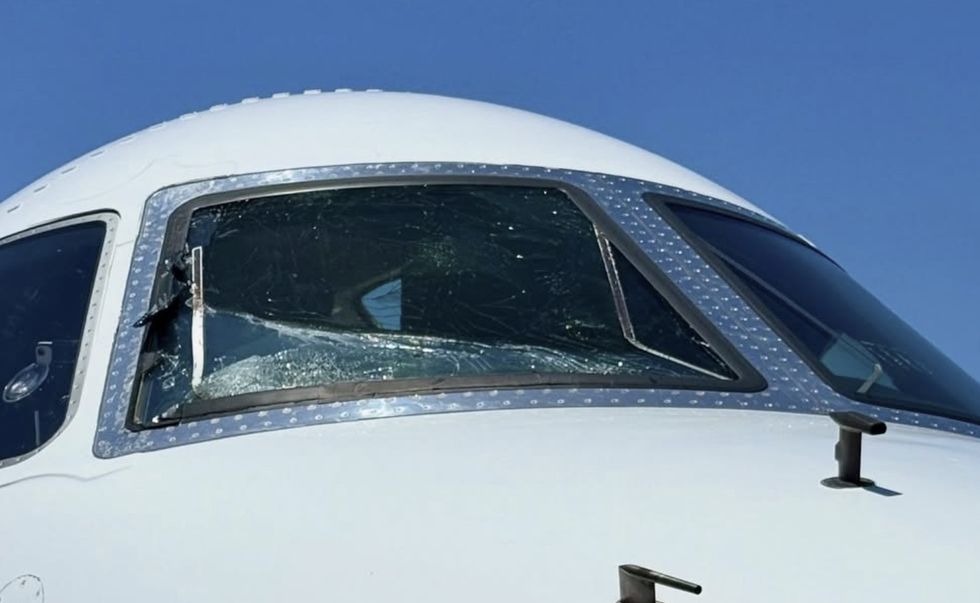 Greg Norman's flight suffered a major scare