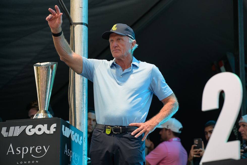 Greg Norman sent a letter to LIV players this week