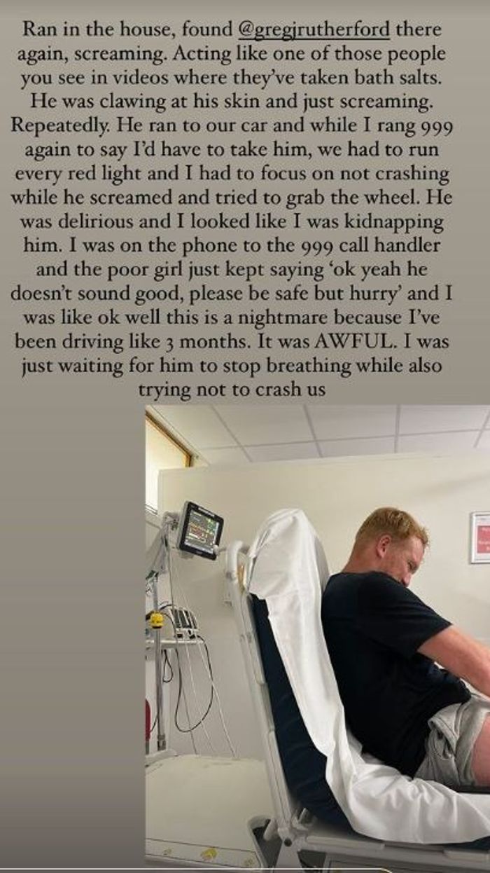 Greg Rutherford rushed to hospital after bizarre illness leaves him ...