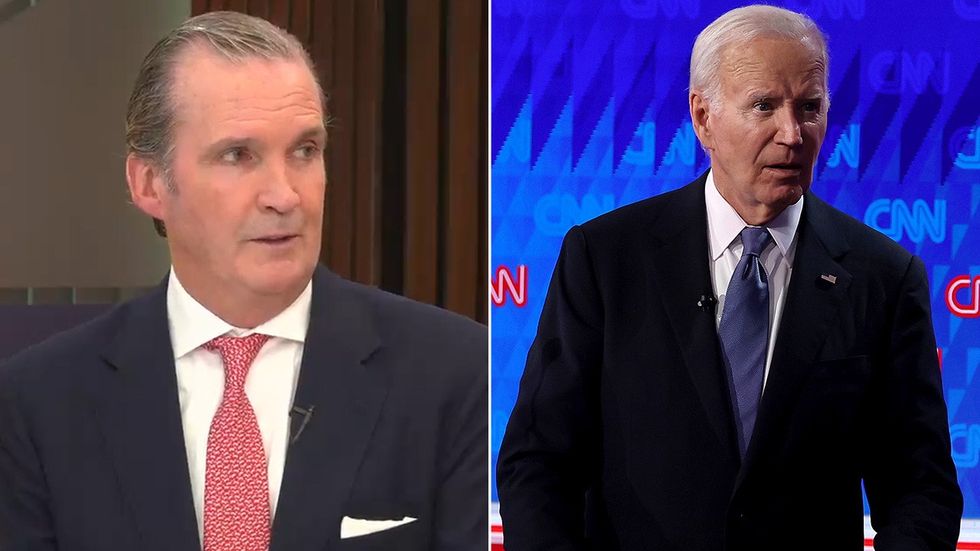 Greg Swenson and Joe Biden