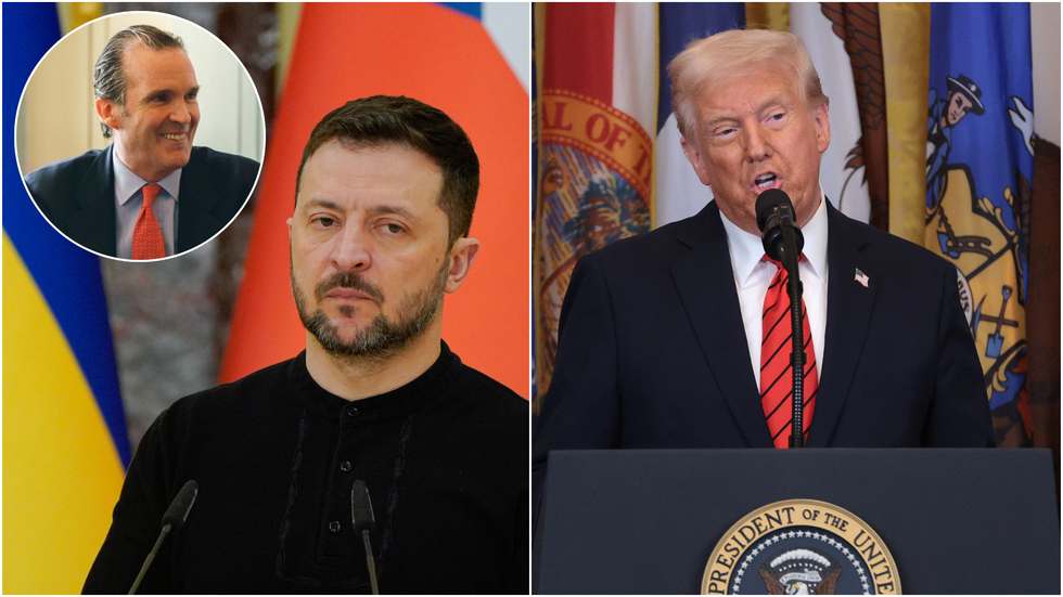 Greg Swenson, Volodymyr Zelensky, Donald Trump