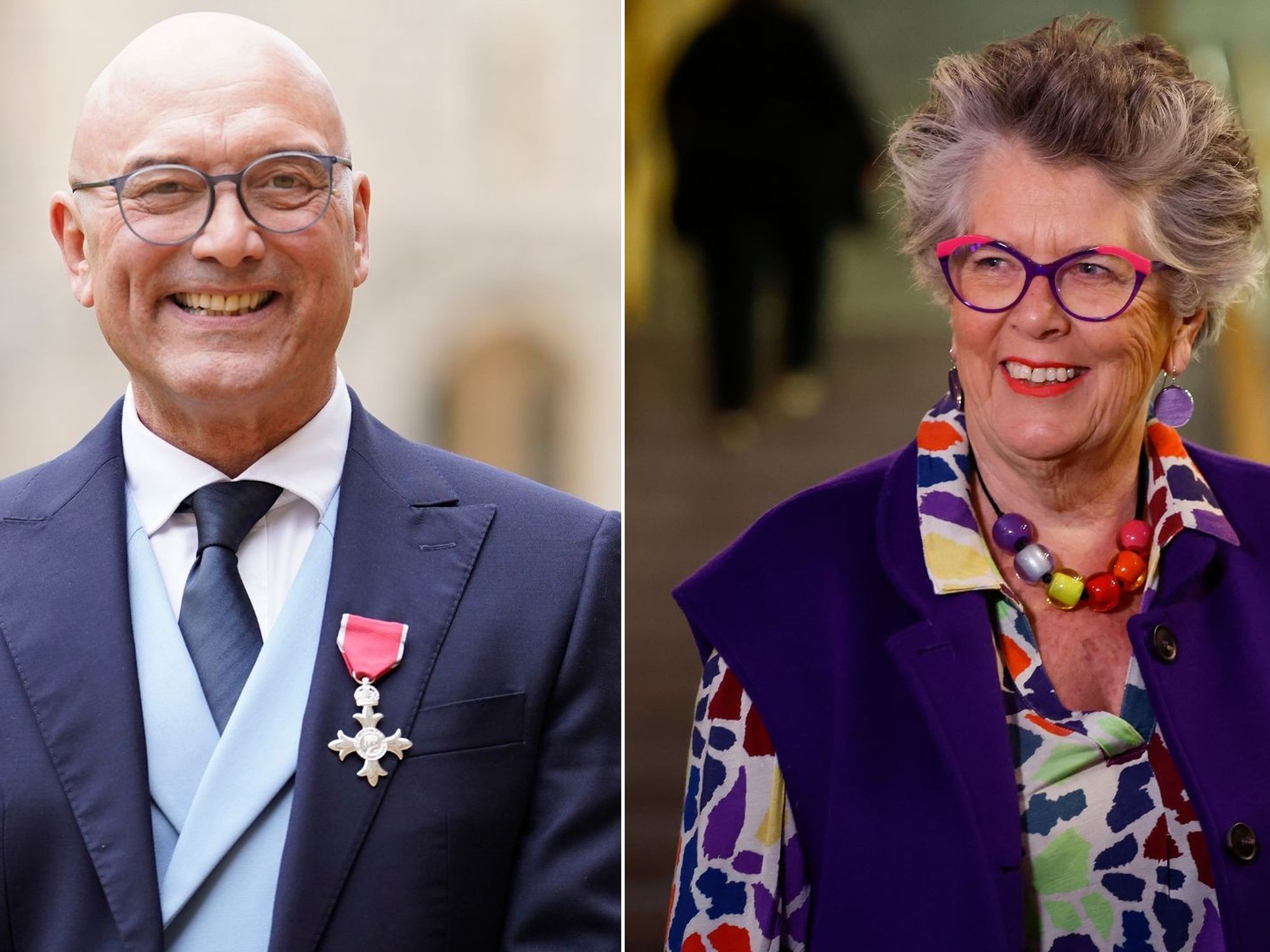 Gregg Wallace and Prue Leith