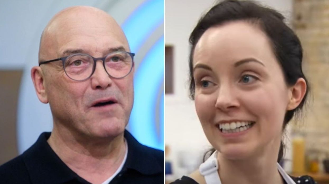 Gregg Wallace and Stef Reid