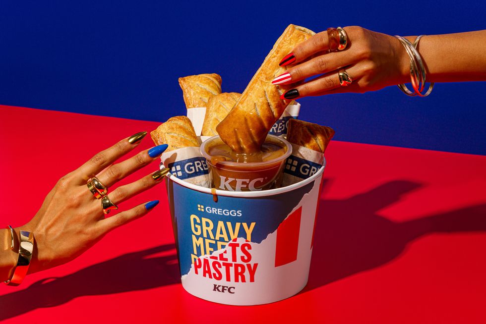Greggs and KFC collaboration
