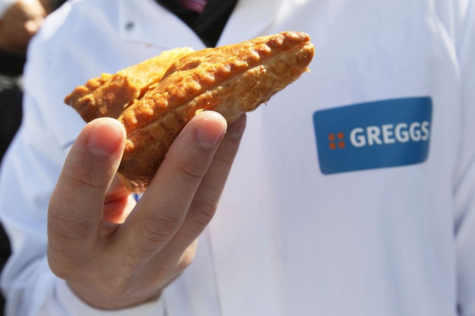 Greggs pasty