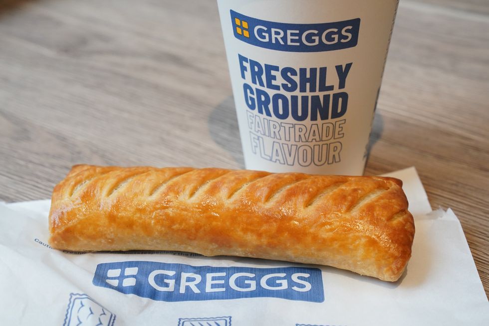 Greggs sausage roll
