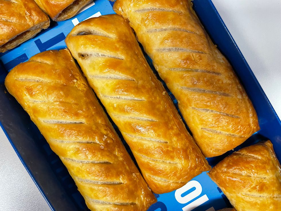 Greggs Sausage Rolls