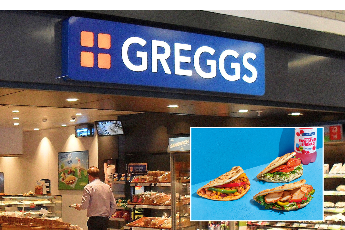 Greggs store / flatbreads 