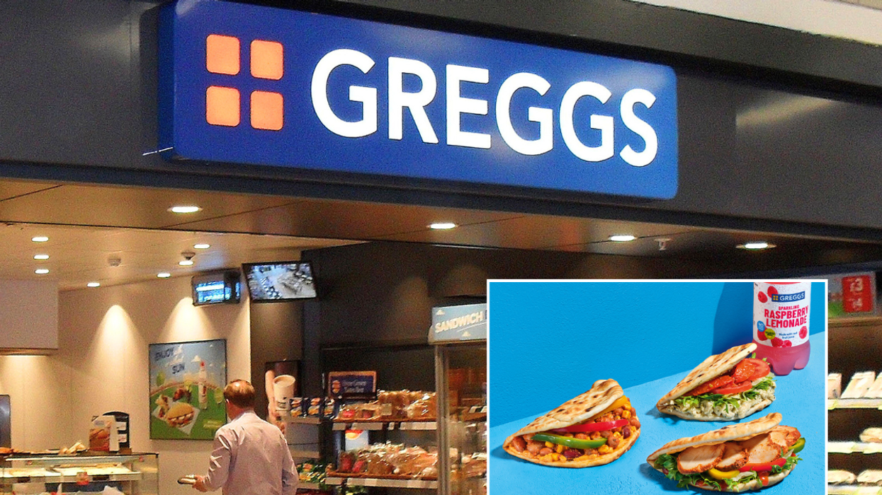 Greggs store / flatbreads
