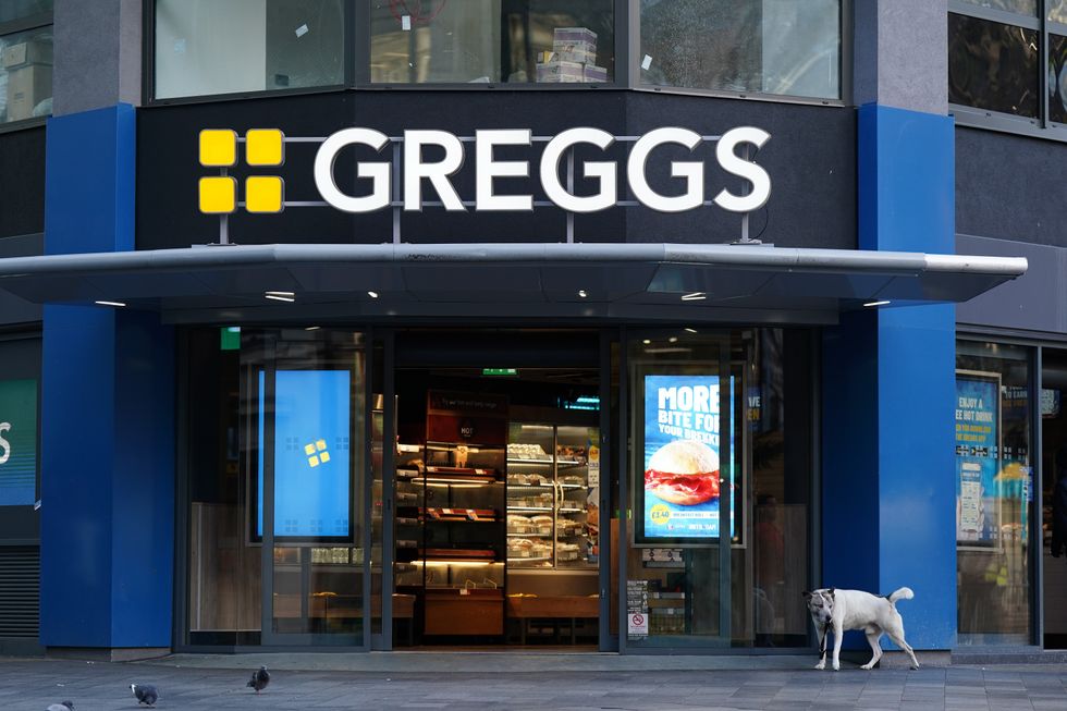 Greggs store  in pictures