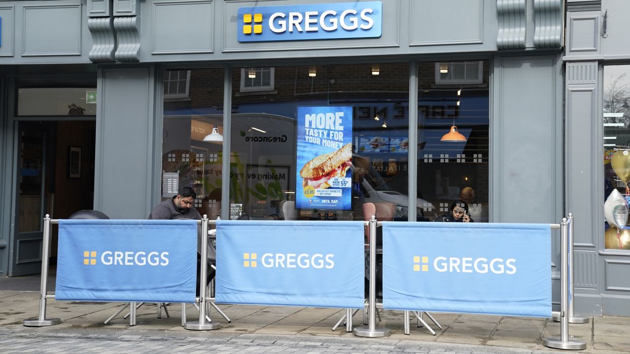 Greggs store sign