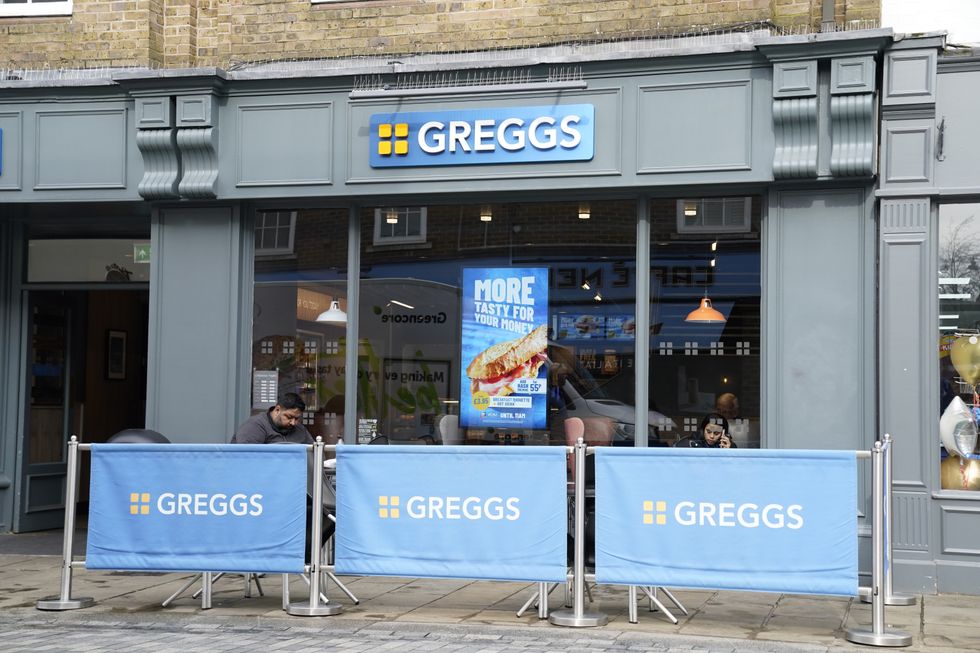 Greggs store sign