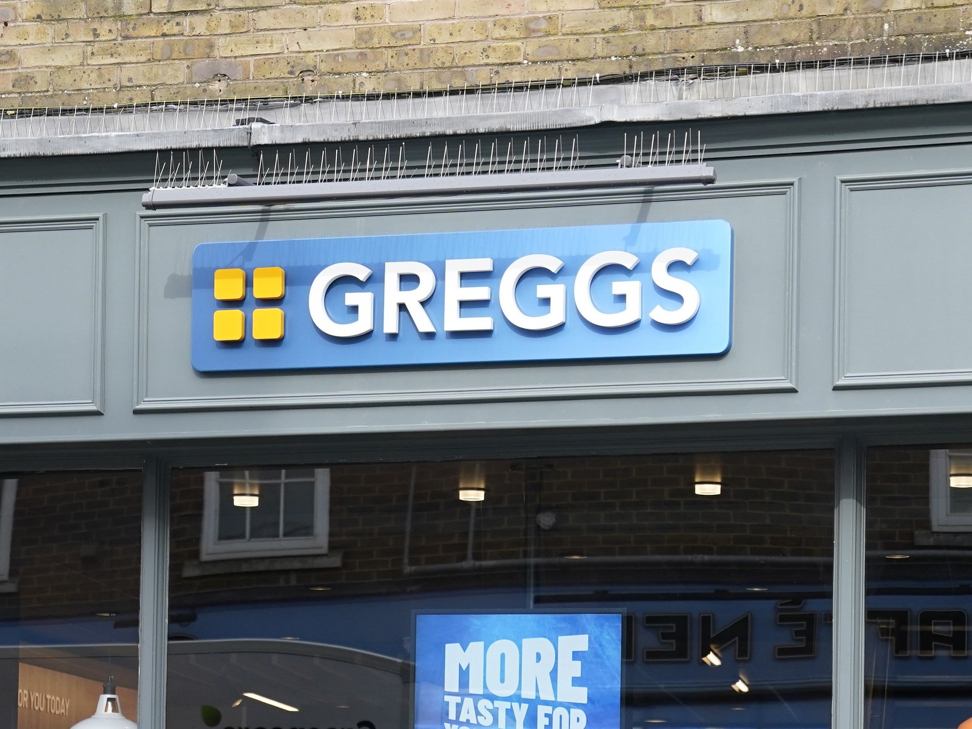 Greggs store sign
